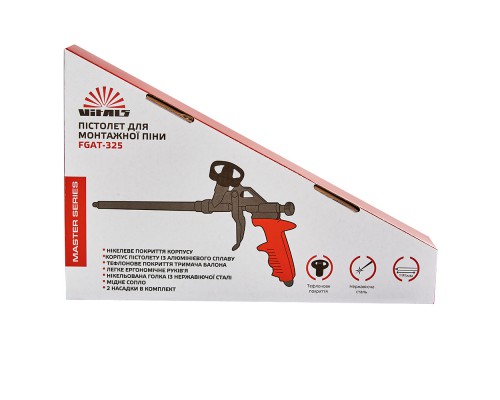 Пистолет для монтажной пены Vitals Master FGAT-325