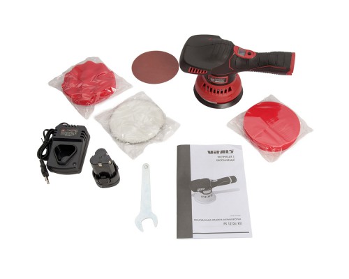 Полировочная машина аккумуляторная Vitals Master PS 1212c Kit