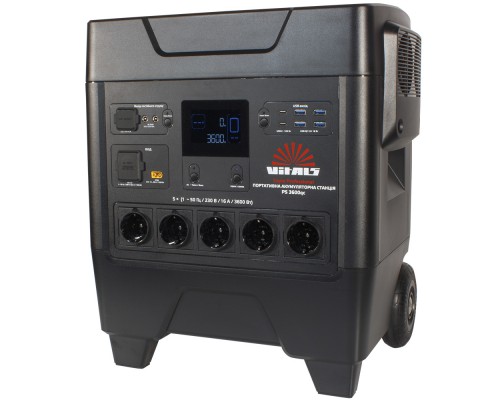 Портативная аккумуляторная станция Vitals Professional PS 3600qc