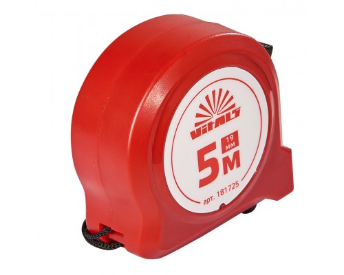 Рулетка 5 м × 19 мм Vitals