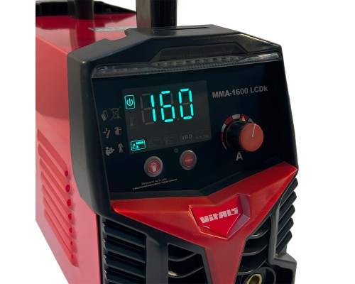 Сварочный аппарат Vitals MMA-1600 LCDk