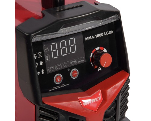 Сварочный аппарат Vitals MMA-1600 LCDk