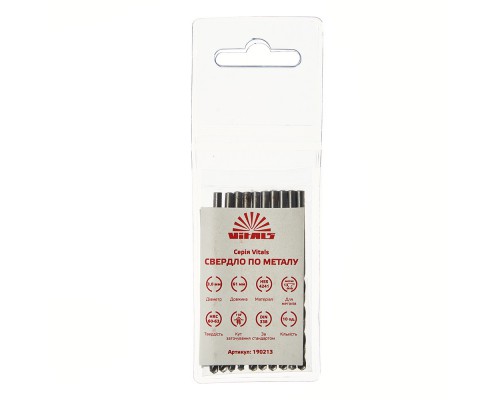 Сверло по металлу HSS 3.0 (10 шт.) Vitals