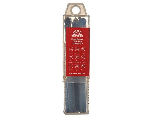 Сверло по металлу HSS 4341 11.0 (5 шт.) Vitals Master