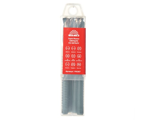 Сверло по металлу HSS 4341 12.0 (5 шт.) Vitals Master