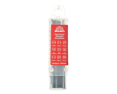 Сверло по металлу HSS 4341 3.0 (10 шт.) Vitals Master