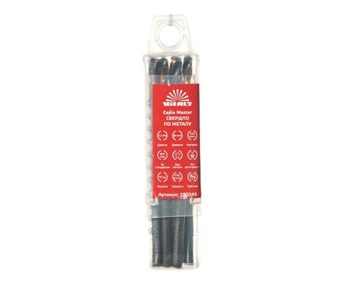 Сверло по металлу HSS 4341 3.2 (10 шт.) Vitals Master