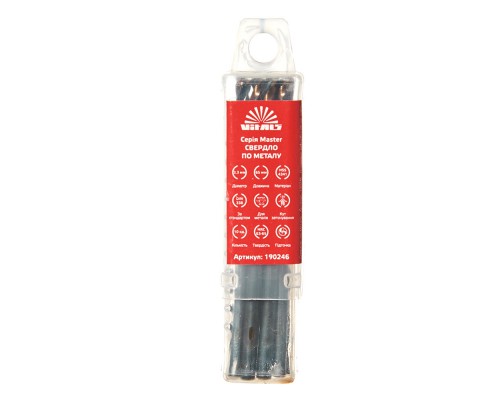 Сверло по металлу HSS 4341 3.3 (10 шт.) Vitals Master