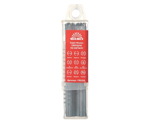 Сверло по металлу HSS 4341 5.5 (10 шт.) Vitals Master