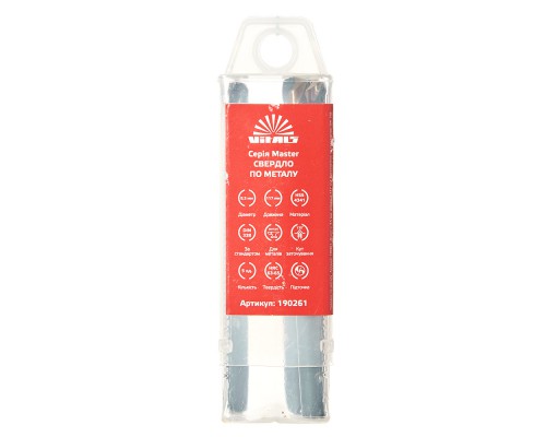 Сверло по металлу HSS 4341 8.5 (5 шт.) Vitals Master
