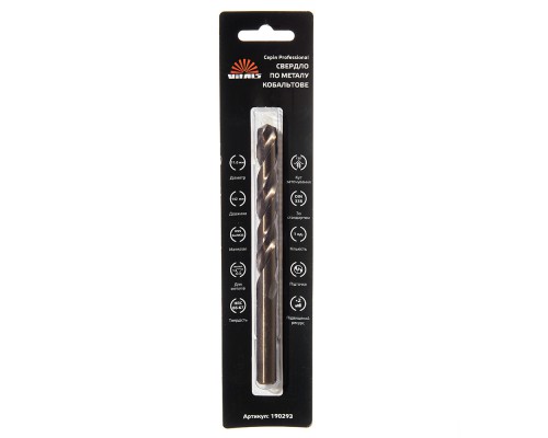 Сверло по металлу HSS-Co/M35 11.0 (1 шт) Vitals Professional