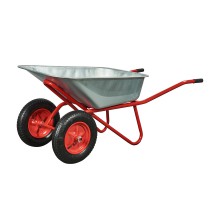 Тачка двухколесная 100/250-3 красная