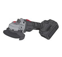УШМ аккумуляторная Vitals Professional ALs 18125kv BL SmartLine+