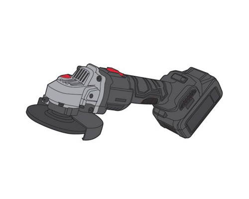 УШМ аккумуляторная Vitals Professional ALs 18125kv BL SmartLine+