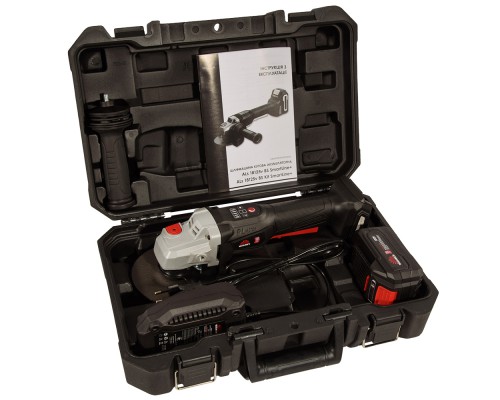 УШМ аккумуляторная Vitals Professional ALs 18125v BS Kit SmartLine+