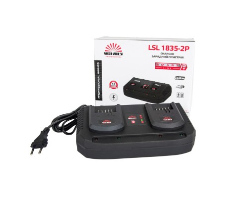 Зарядное устройство для аккумуляторов Vitals Professional LSL 1835-2P SmartLine