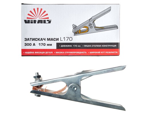 Зажим массы Vitals L170 300A