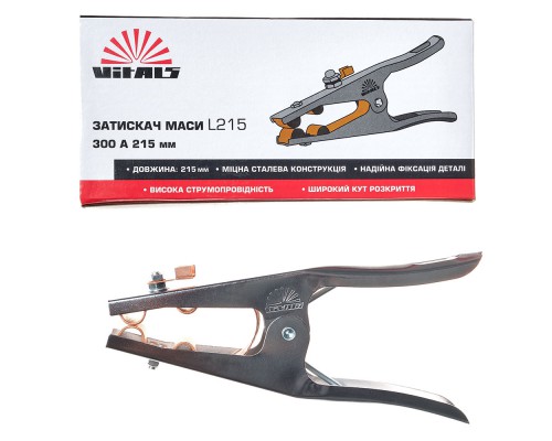 Зажим массы Vitals L215 300A